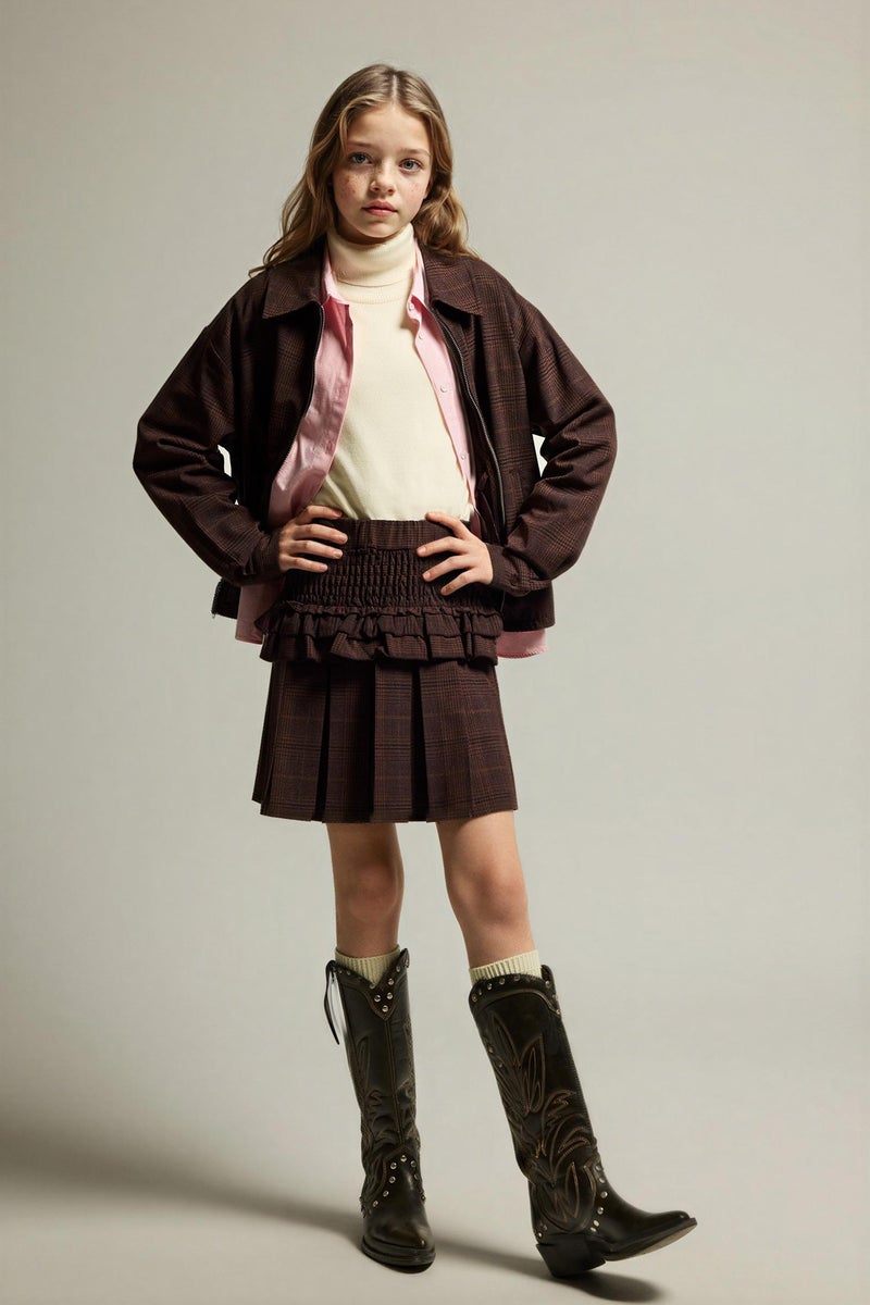 ديفاكتو جيبة بكسرات بناتي - Image 1